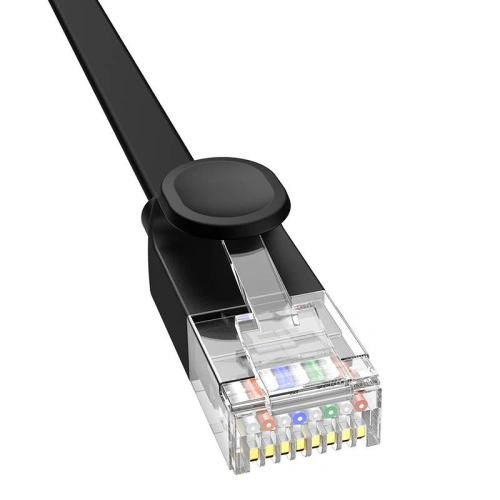 Kabel sieciowy Baseus Ethernet RJ45, Cat.6, 12 metrów (czarny)