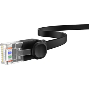 Kabel sieciowy Baseus Ethernet RJ45, Cat.6, 12 metrów (czarny)