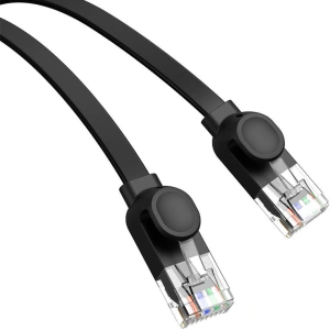 Kabel sieciowy Baseus Ethernet RJ45, Cat.6, 12 metrów (czarny)