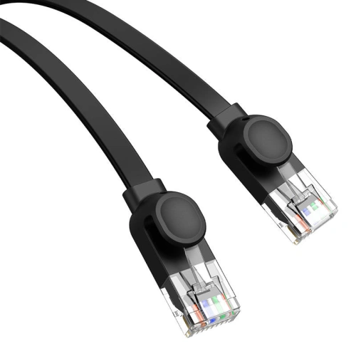 Kabel sieciowy Baseus Ethernet RJ45, Cat.6, 12 metrów (czarny)