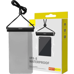 Wholesale Baseus AquaGlide universal waterproof case with cylinder lock (black) - BSU4755 - {ean13} - Hurt