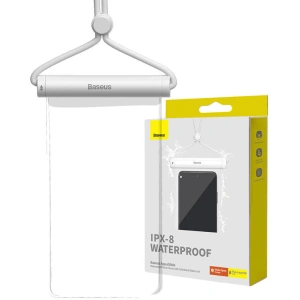 Hurtownia GSM - Etui universal impermeabil Baseus AquaGlide cu închidere cilindrică (alb) - BSU4756 - {ean13} - Hurt