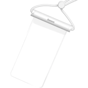 Wholesale Baseus AquaGlide universal waterproof case with cylinder lock (white) - BSU4756 - {ean13} - Hurt