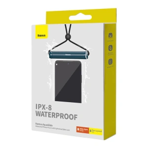 Wholesale Baseus AquaGlide universal waterproof case with cylinder lock (blue) - BSU4757 - {ean13} - Hurt