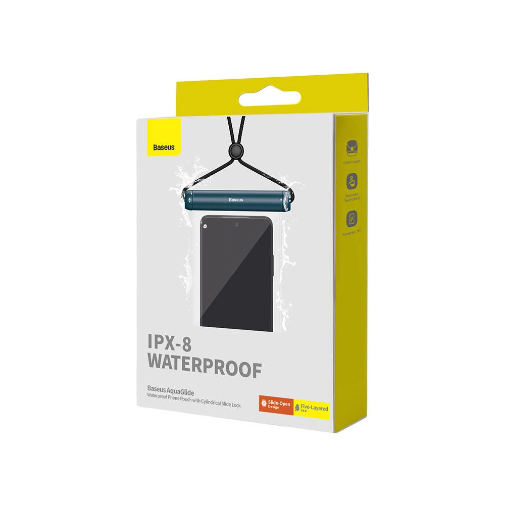 Hurtownia GSM - Etui universal impermeabil Baseus AquaGlide cu închidere cilindrică (albastru) - BSU4757 - {ean13} - Hurt