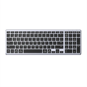 Hurtownia GSM - Kabellose Membran-Tastatur UGREEN KU005 2.4G+BT (silber-schwarz) - UGR1756 - {ean13} - Hurt
