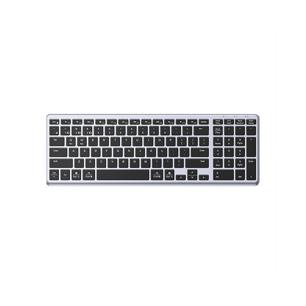 Hurtownia GSM - Kabellose Membran-Tastatur UGREEN KU005 2.4G+BT (silber-schwarz) - UGR1756 - {ean13} - Hurt
