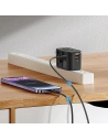 Hurtownia GSM - Hálózati töltő 4w1 USAMS T59 utazóadapter US/AU/EU/UK fekete/black - USA1008 - {ean13} - Hurt