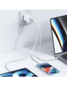 Hurtownia GSM - Ładowarka sieciowa USAMS US-CC180 Sandru Series 2xUSB-C+1xUSB-A GaN PD QC 65W czarny/black - USA1009 - {ean13} - Hurt