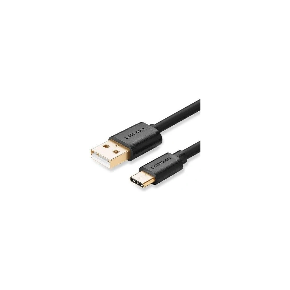 Hurtownia GSM - Vergoldetes USB-C-Kabel UGREEN 0,5m schwarz - UGR010BLK - {ean13} - Hurt