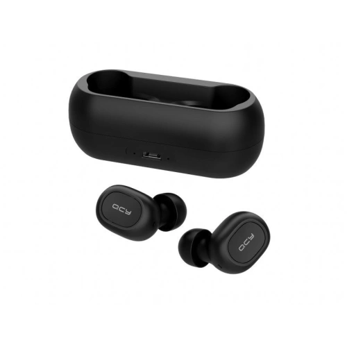 QCY T1 TWS Bezprzewodowe słuchawki bluetooth 5.0 (czarne)