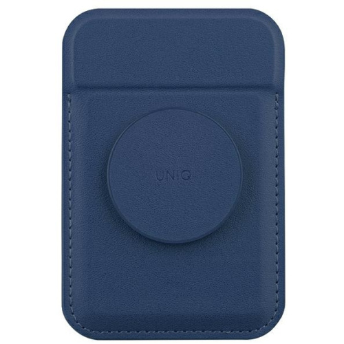 Hurtownia Uniq - 8886463687031 - UNIQ1063 - UNIQ Flixa magnetyczny portfel na karty z podpórką MagSafe granatowy/navy blue - B2B homescreen