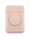 UNIQ Flixa magnetic card wallet with MagSafe blush pink 