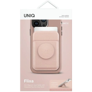 Hurtownia GSM - UNIQ Flixa mágneses kártya tartó MagSafe állvánnyal rózsaszín/púder rózsaszín - UNIQ1064 - {ean13} - Hurt