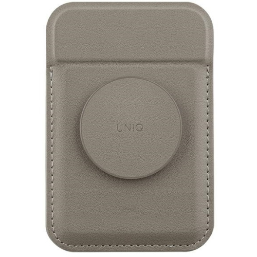 Uniq Distributor - 8886463687048 - UNIQ1065 - UNIQ Flixa magnetic card wallet with MagSafe flint grey - B2B homescreen
