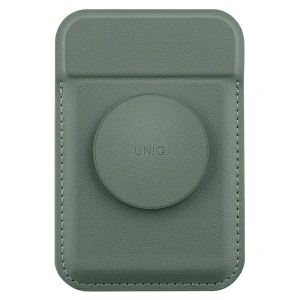Wholesale UNIQ Flixa magnetic card wallet with MagSafe lichen green - UNIQ1066 - {ean13} - Hurt