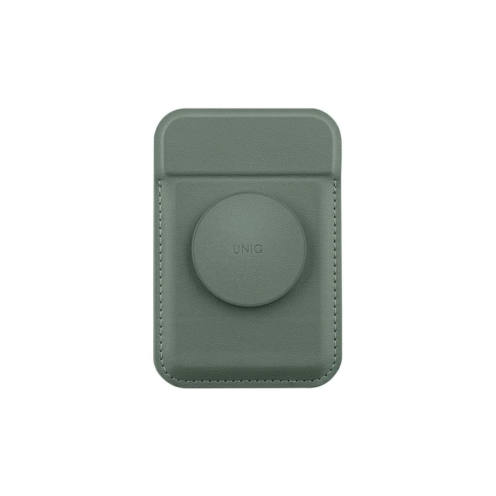 Hurtownia GSM - UNIQ Flixa magnetisches Kartenetui mit MagSafe-Stütze grün/lichengrün - UNIQ1066 - {ean13} - Hurt