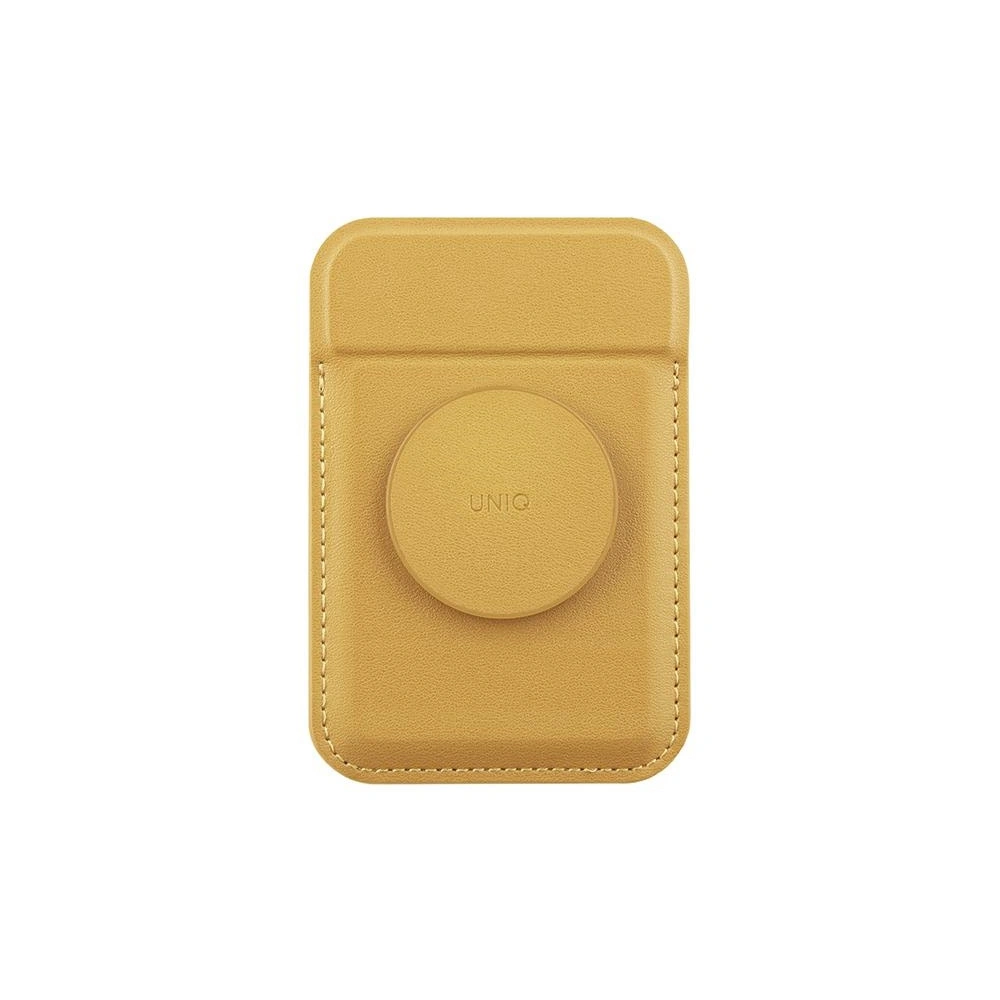 Hurtownia GSM - UNIQ Flixa magnetisches Kartenetui mit MagSafe-Stütze gelb/kanariengelb - UNIQ1067 - {ean13} - Hurt