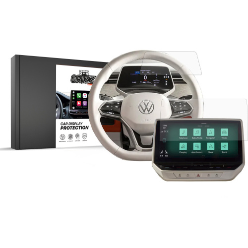 GrizzGlass Distributor - 5904063589883 - GRZ7096 - Matte GrizzGlass CarDisplay Protection Volkswagen ID. Buzz [2in1] - B2B homescreen