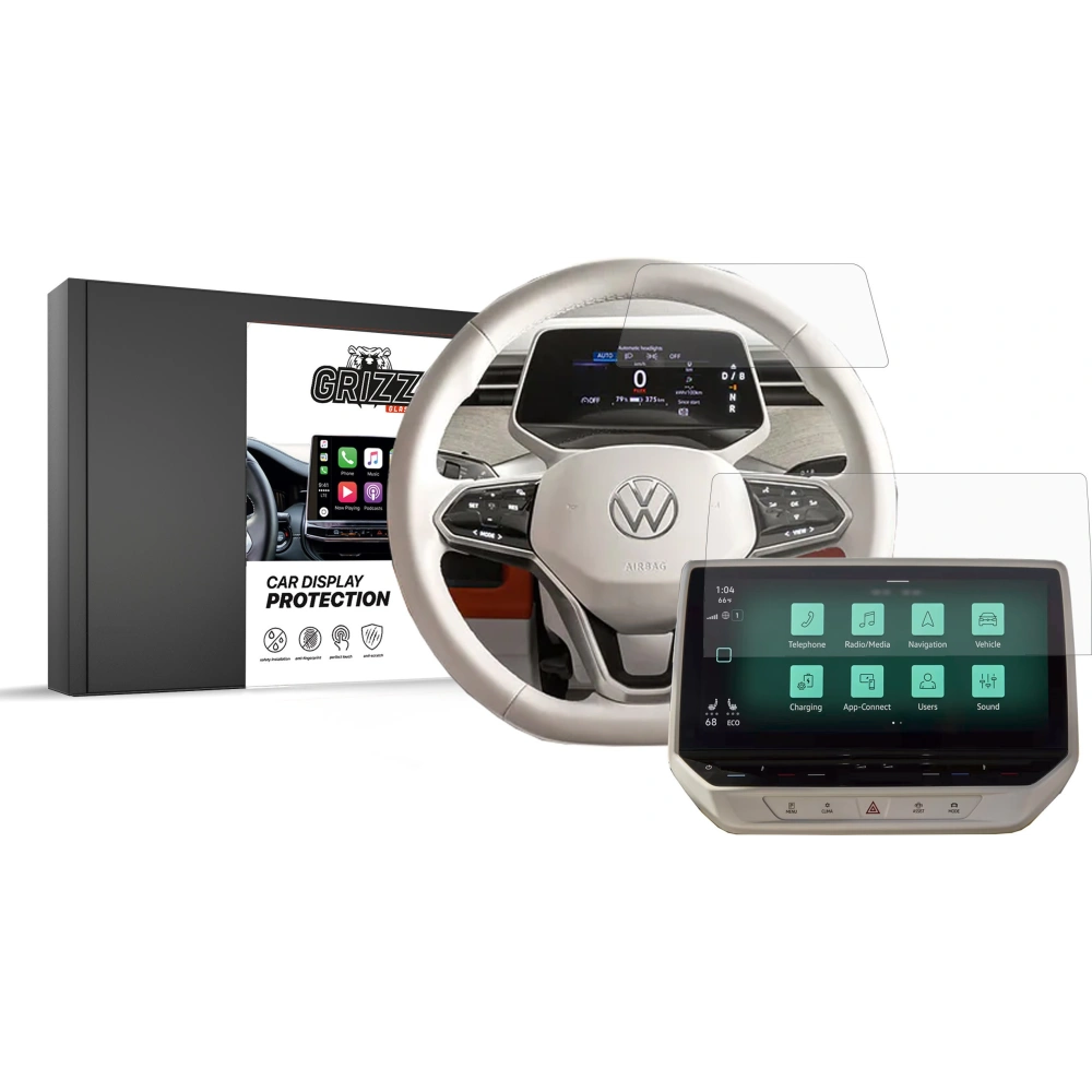 Hurtownia GSM - Matt fólia GrizzGlass CarDisplay védelem Volkswagen ID. Buzz [2w1] - GRZ7096 - {ean13} - Hurt