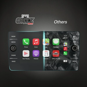 Folia matowa GrizzGlass CarDisplay Protection do Volkswagen Golf 8 Discover Pro