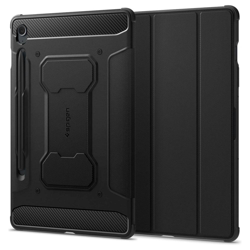 Hurtownia GSM - Etui Spigen Rugged Armor Pro Samsung Galaxy Tab S9 FE černé - SPN3183 - {ean13} - Hurt