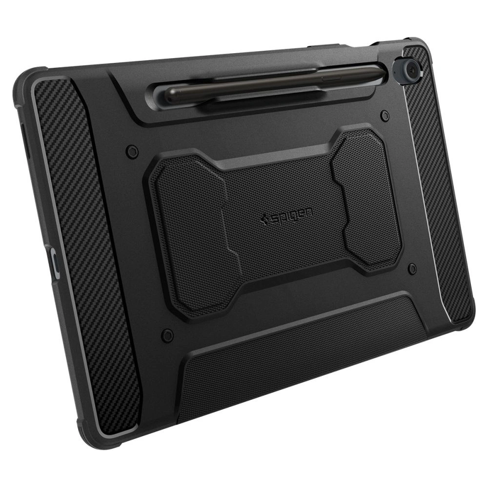 Hurtownia GSM - Etui Spigen Rugged Armor Pro Samsung Galaxy Tab S9 FE černé - SPN3183 - {ean13} - Hurt