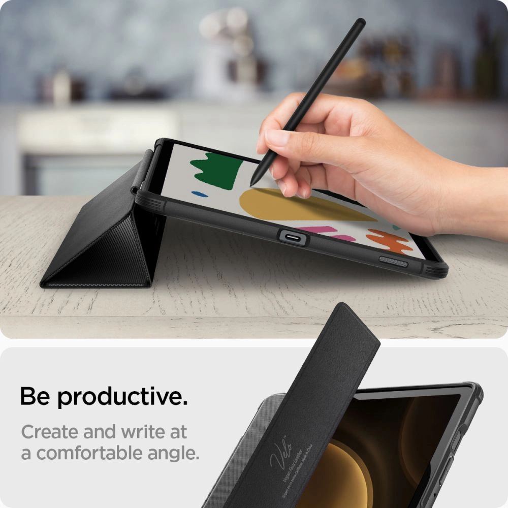 Hurtownia GSM - Etui Spigen Rugged Armor Pro Samsung Galaxy Tab S9 FE černé - SPN3183 - {ean13} - Hurt