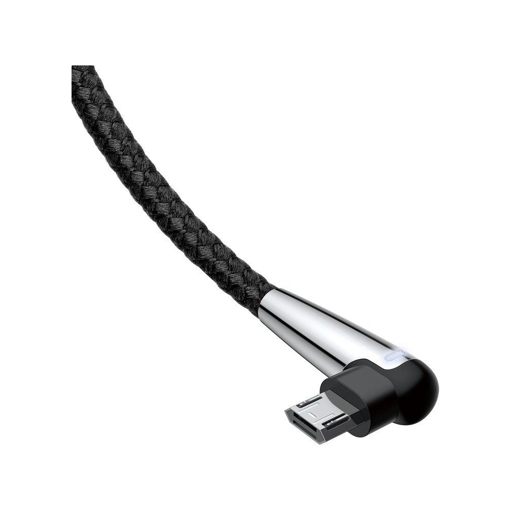 Hurtownia GSM - Cablul micro USB unghiular Baseus Sharp Bird 1.5A 2m (negru) - BSU468BLK - {ean13} - Hurt