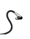 Hurtownia GSM - Cablul micro USB unghiular Baseus Sharp Bird 1.5A 2m (negru) - BSU468BLK - {ean13} - Hurt