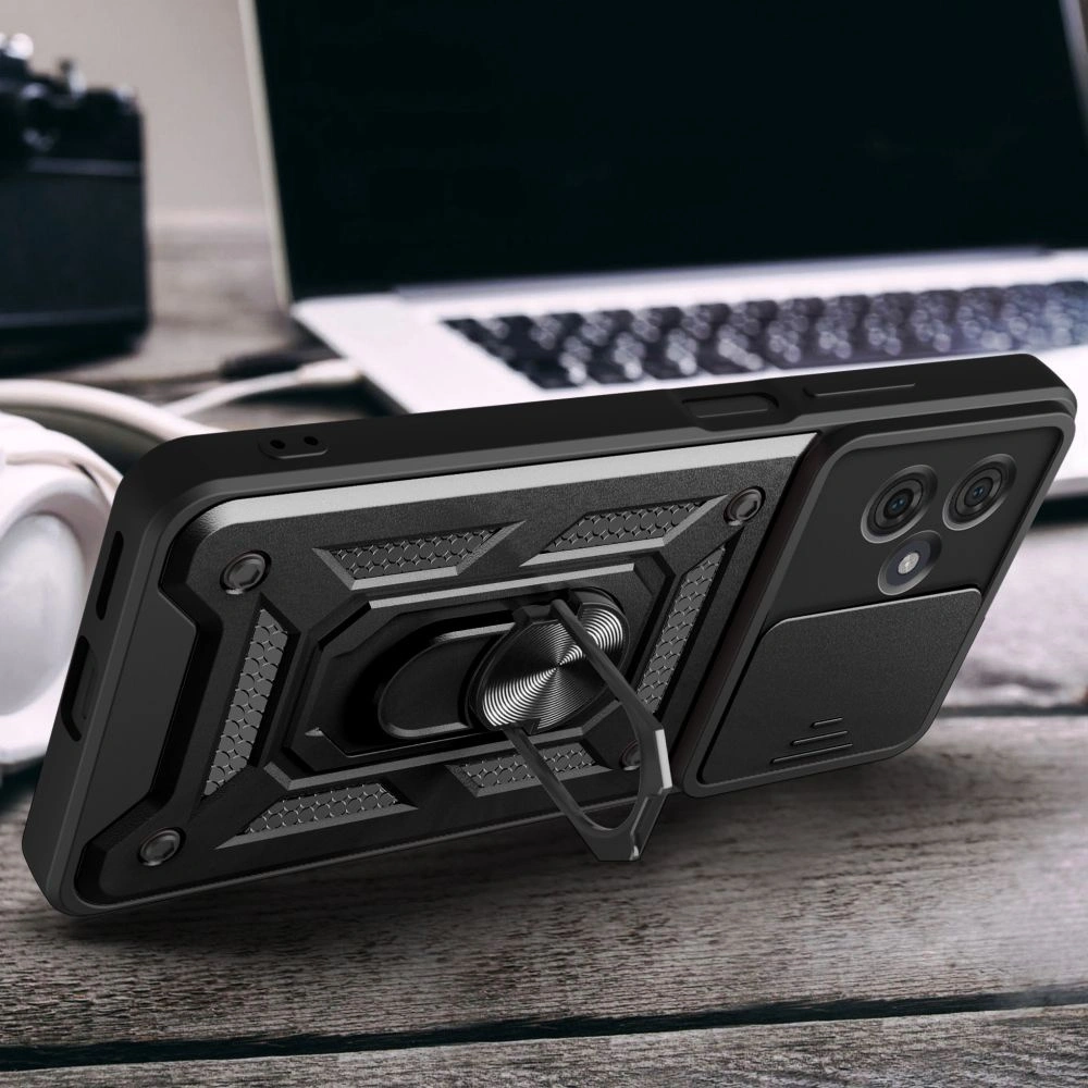 Etui Tech-Protect CamShield Pro Motorola Moto G54 5G Fekete