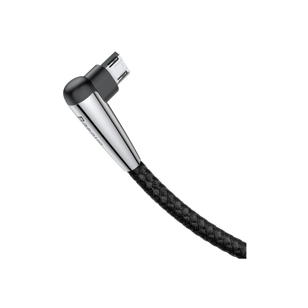 Hurtownia GSM - Cablul micro USB unghiular Baseus Sharp Bird 1.5A 2m (negru) - BSU468BLK - {ean13} - Hurt