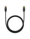 Cablul de rețea Baseus High Speed, Ethernet RJ45, 10 Gbps, Cat.7, 1m (negru)