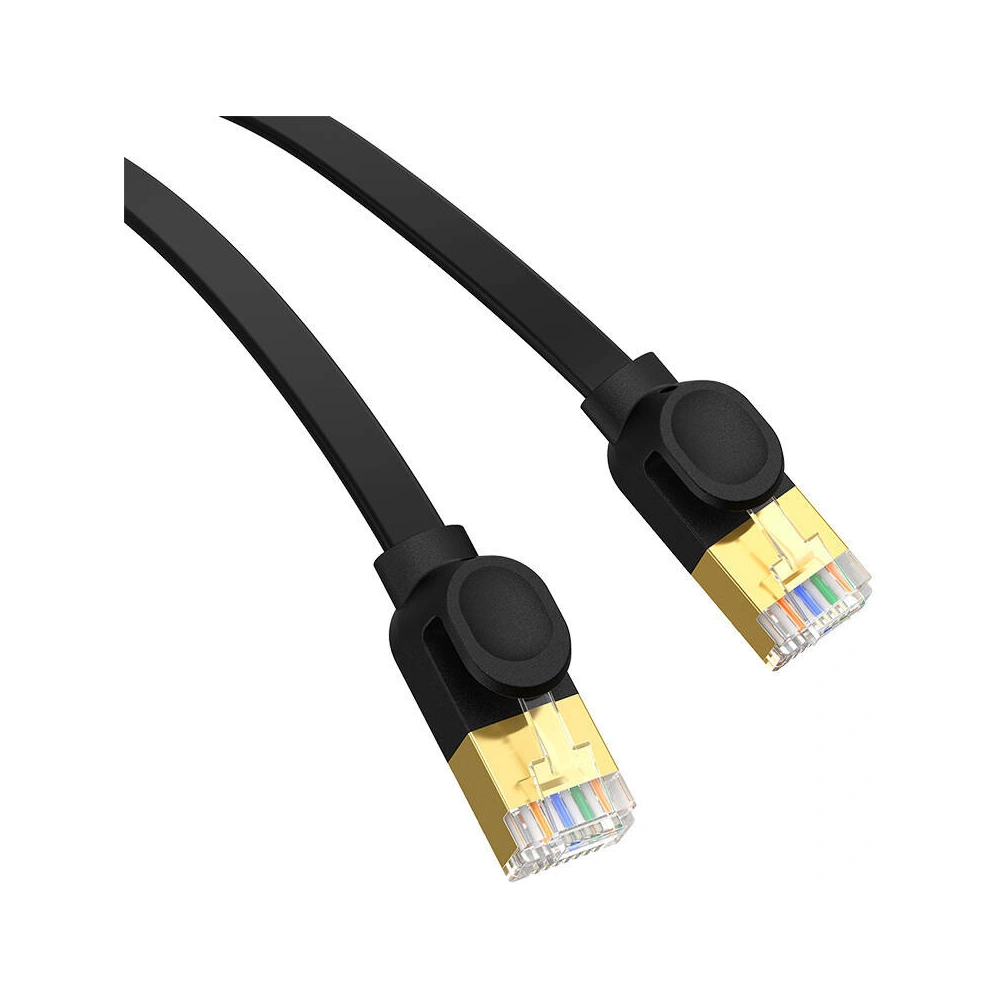 Hurtownia GSM - Cablul de rețea Baseus High Speed, Ethernet RJ45, 10 Gbps, Cat.7, 1m (negru) - BSU4759 - {ean13} - Hurt