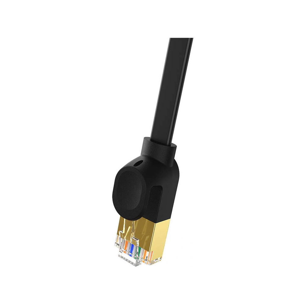 Hurtownia GSM - Cablul de rețea Baseus High Speed, Ethernet RJ45, 10 Gbps, Cat.7, 1m (negru) - BSU4759 - {ean13} - Hurt