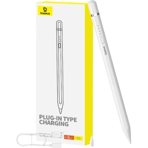 Hurtownia GSM - Aktiver Stylus Baseus Smooth Writing Series mit USB-C Plug-in-Ladung (Weiß) - BSU4763 - {ean13} - Hurt