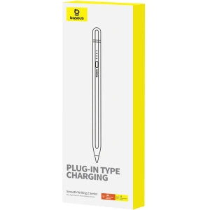 Hurtownia GSM - Aktív stylus Baseus Smooth Writing Series vezeték nélküli töltéssel, lightning (Fehér) - BSU4764 - {ean13} - Hurt