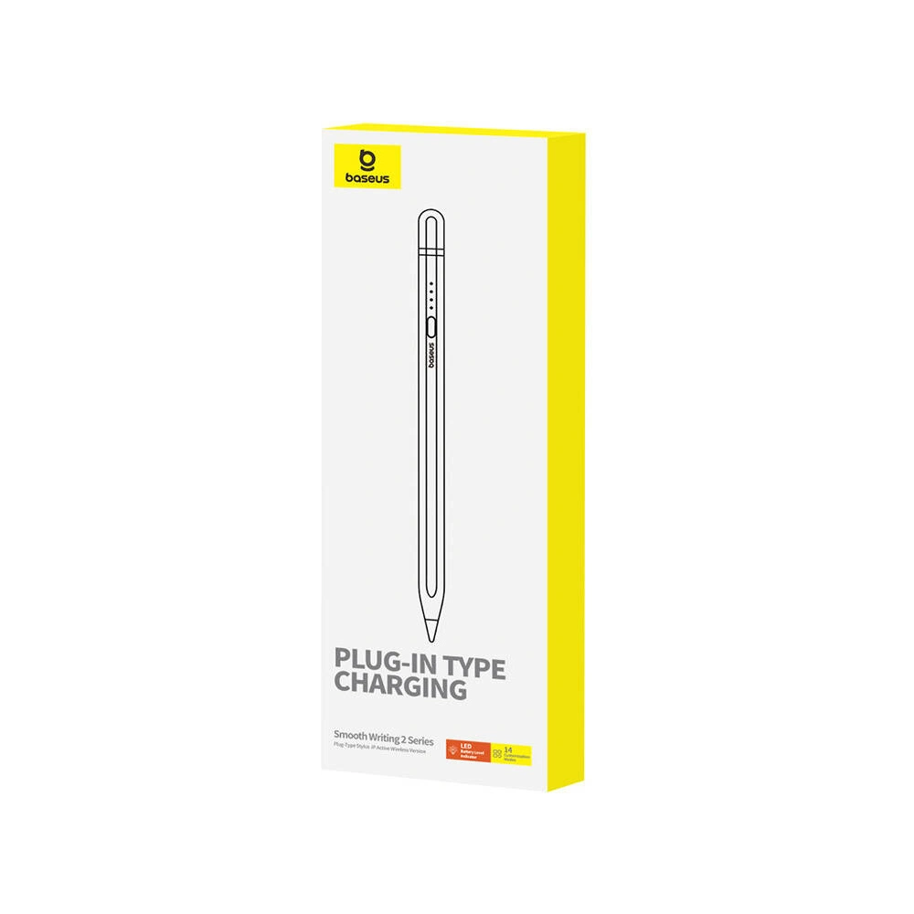 Hurtownia GSM - Aktív stylus Baseus Smooth Writing Series vezeték nélküli töltéssel, lightning (Fehér) - BSU4764 - {ean13} - Hurt