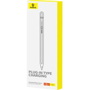 Hurtownia GSM - Aktiver Stylus Baseus Smooth Writing Series mit Plug-in Lightning-Ladung (Weiß) - BSU4765 - {ean13} - Hurt