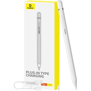Hurtownia GSM - Aktiver Stylus Baseus Smooth Writing Series mit Plug-in Lightning-Ladung (Weiß) - BSU4765 - {ean13} - Hurt