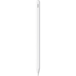 Wholesale Baseus Smooth Writing Series active multi-function stylus with wireless charging (White) - BSU4766 - {ean13} - Hurt