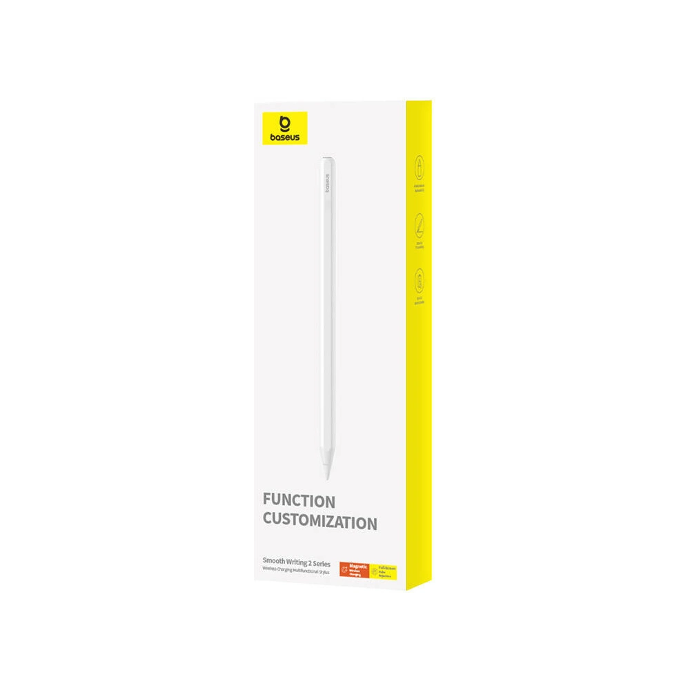 Hurtownia GSM - Aktivní multifunkční stylus Baseus Smooth Writing Series s bezdrátovým nabíjením (Bílý) - BSU4766 - {ean13} - Hurt