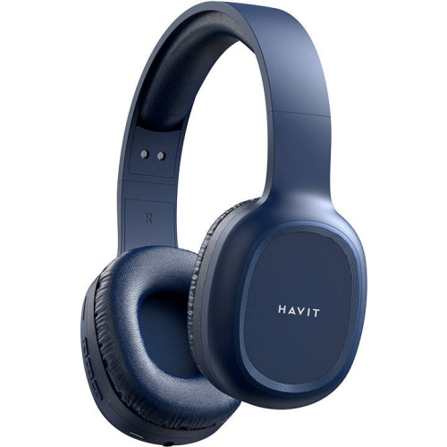 Havit Distributor - 6939119045715 - HVT238 - Havit H2590BT PRO Bluetooth 5.1 AUX blue wireless gaming headphones - B2B homescreen