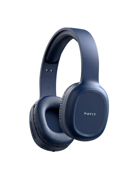 Havit H2590BT PRO Bluetooth 5.1 AUX blue wireless gaming headphones