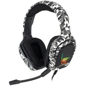 Wholesale Havit H653d Camouflage white gaming headphones - HVT239 - {ean13} - Hurt
