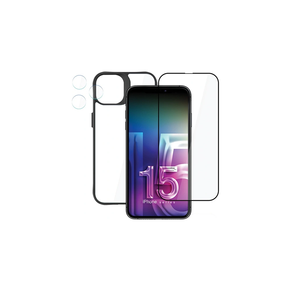 Wholesale 3MK Comfort Set 4in1 Apple iPhone 15 Pro - 3MK5363 - {ean13} - Hurt