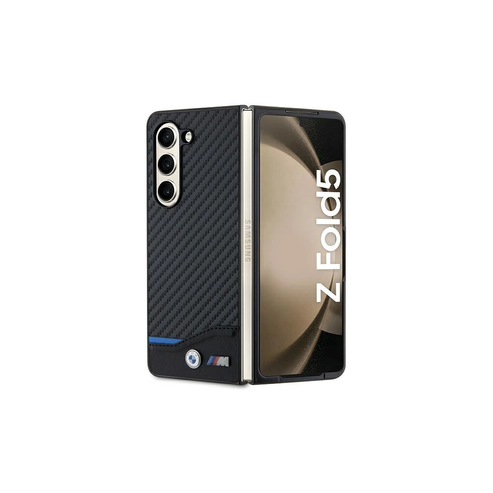 Hurtownia GSM - Case BMW BMHCZFD522NBCK Samsung Galaxy Z Fold5 Leder Carbon schwarz/black - BMW524 - {ean13} - Hurt