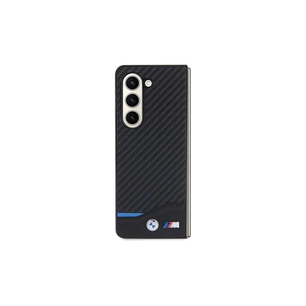 Hurtownia GSM - Case BMW BMHCZFD522NBCK Samsung Galaxy Z Fold5 Leder Carbon schwarz/black - BMW524 - {ean13} - Hurt