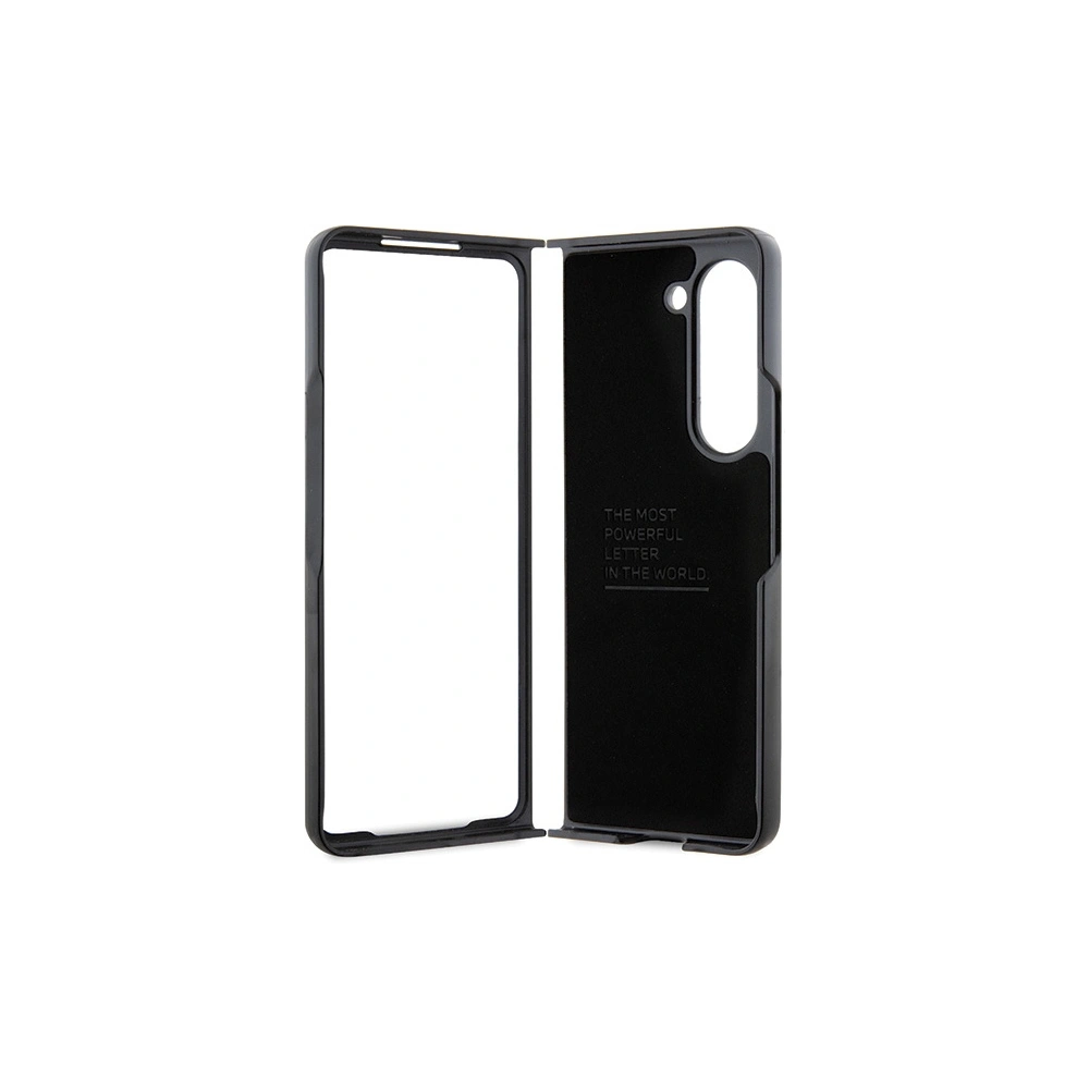 Hurtownia GSM - Etui BMW BMHCZFD522NBCK Samsung Galaxy Z Fold5 bőr szénfekete/black - BMW524 - {ean13} - Hurt