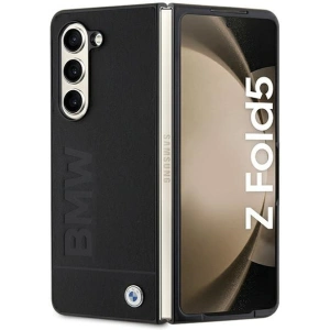Hurtownia GSM - Etui BMW BMHCZFD5SLLBK Samsung Galaxy Z Fold5 hardcase Signature Logo Imprint negru/black - BMW525 - {ean13} - Hurt